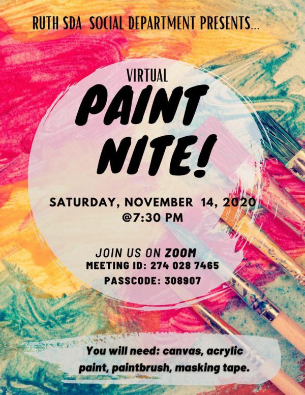 Virtual Paint Nite