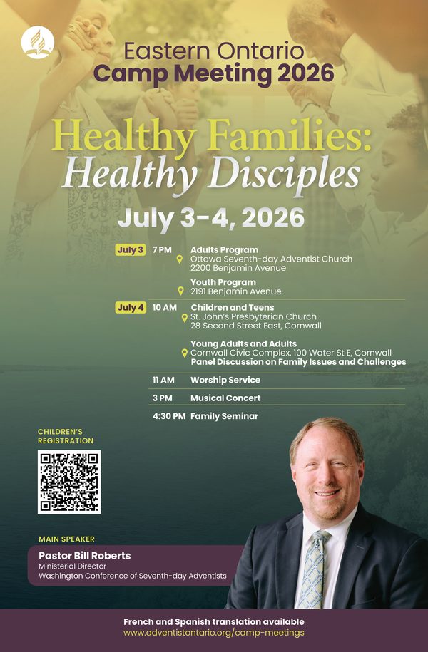 Eastern Ontario Camp Meeting Flyer 2026